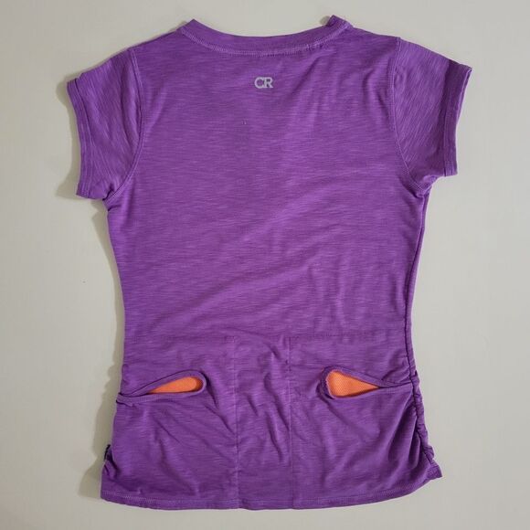 Club Ride Women's Deer Abby Purple Short Sleeve Techical Riding Jersey - Picture 13 of 14